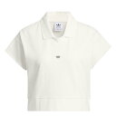 レディース 【adidas】 アディダス W OG POLO SHIRT ショートスリーブ IJ5224 OFFWHITE 【ご注意】こちらの商品は弊社実店舗からも集約(入荷)するため、「靴箱の破損、色あせ、プライス貼付、剥がし跡」「靴箱内の包装用紙破れ、商品タグなどが無い状態」「履きジワやボンドの付着、若干のシミ、汚れ」が生じる場合がございます。また、正規の靴箱が著しく破損している状態時には代替の靴箱を使用する場合もございます。尚、弊社実店舗から集約しました商品は検品を行って販売可能な商品をご案内致しております。その為、商品の状態の指定はできませんので予めご了承下さい。※こちらの商品につきましては下記ご利用ガイドをご確認下さい。■ご利用ガイド 折り襟とリブ編みのVネック、裾にもネックラインとお揃いのリブ編みを施すなど、永遠に存在感を放つ小さなディテールをあしらっている。コットン100%のピケで作られたモダンなクロップド丈のポロシャツは、ハイウエストのデニムやワイドレッグプリーツパンツと好相性。アディダスは、持続可能な綿花栽培の普及を目指すベターコットンと提携。ベターコットンは、綿花生産者への待遇や綿花の生育環境を改善して、このセクターの将来の繁栄を目指して取り組んでいる。 サイズ目安はこちら サイズ目安はこちらS=胸囲:94cm うしろ着丈:45cm 袖丈:7cmM=胸囲:98cm うしろ着丈:45cm 袖丈:8cmL=胸囲:102cm うしろ着丈:46cm 袖丈:8cm素材=コットン（=綿）100%（ピケ）上記サイズ表は各部位の目安寸法となります。製品の仕上がり寸法ではございません。タグ表記サイズとは異なりますのでご注意ください。こちらの商品は商品不良を除く返品・交換はお受け致しかねます。商品を入れる袋が破損していた場合、代用（他メーカーを含）の袋を使用する場合がございます。商品保護を主としたものですので、どうかご了承下さい。 【ご購入前に必ずこちらをご確認ください。 】 [ABCMART][ABCmart][abcmart][ABCマート][abcマート][エービーシーマート][エービーシー][エービーシー マート][バーゲン]