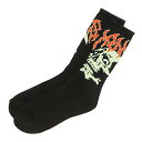 【VANS】 ヴァンズ HALLOWEEN CREW ソックス VN000FRYBLK BLACK