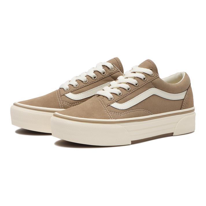 【VANS】 ヴァンズ OLD SKOOL CHKY オールドスクールチャンキー V36CF SUE CHKY SAND/WHISPER