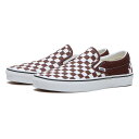 yVANSz @Y CLASSIC SLIP-ON NVbNXb| VN000BVZ7YO CHK BITTER CHOC