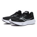 レディース 【SAUCONY】 サッカニー WMNS RIDE 16 ウィメンズ ライド 16 S10830-05 BLACK/WHITE