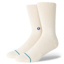 【STANCE SOCKS】 スタンス ソックス LOVE CREW ソックス A556A23LOV#WHT