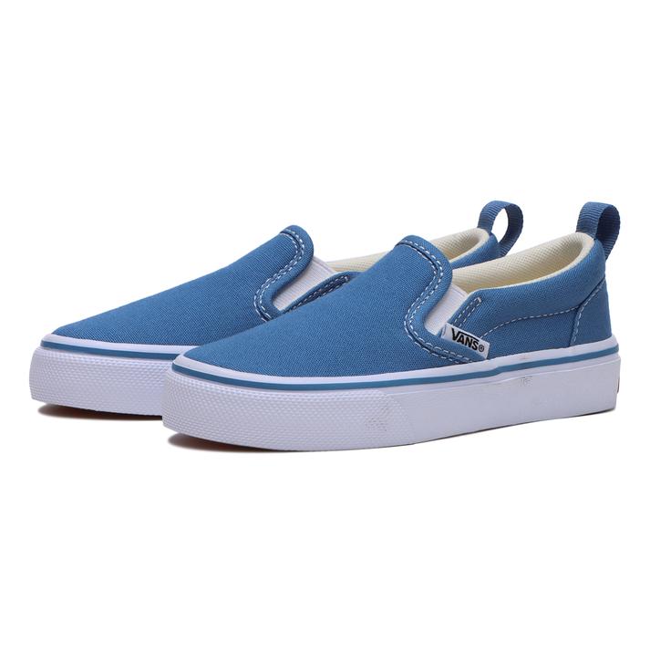 キッズ 【VANS】 ヴァンズ SLIP ON(14-22) スリッポン V98CS COLORS S.BLUEのサムネイル