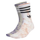 yadidasz AfB_X U TIEDYE SOCKS 2P 2P\bNX IN6309 WHT/WCR/PGR