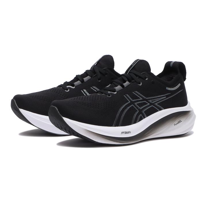 【ASICS】 アシックス GEL-NIMBUS 26 EW ゲルニンバス 26 EW 1011B796.001 BLACK/GREY