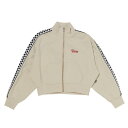 yVANSz @Y W Checker ZIP Sweat XEFbg 124R3090200 ABC-MART BEIGE