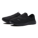 【PUMA】 プーマ COMET SLIP ON WIDE コメット スリップオン ワイド 309937 ABC-MART限定 02BLK/S.GRAY