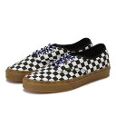 yVANSz @Y AUTHENTIC I[ZeBbN VN0009PVBZW CHK BLK/WHT