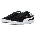 yPUMAz v[} SUEDE XL XEF[h XL 395205 02BLK/WHT