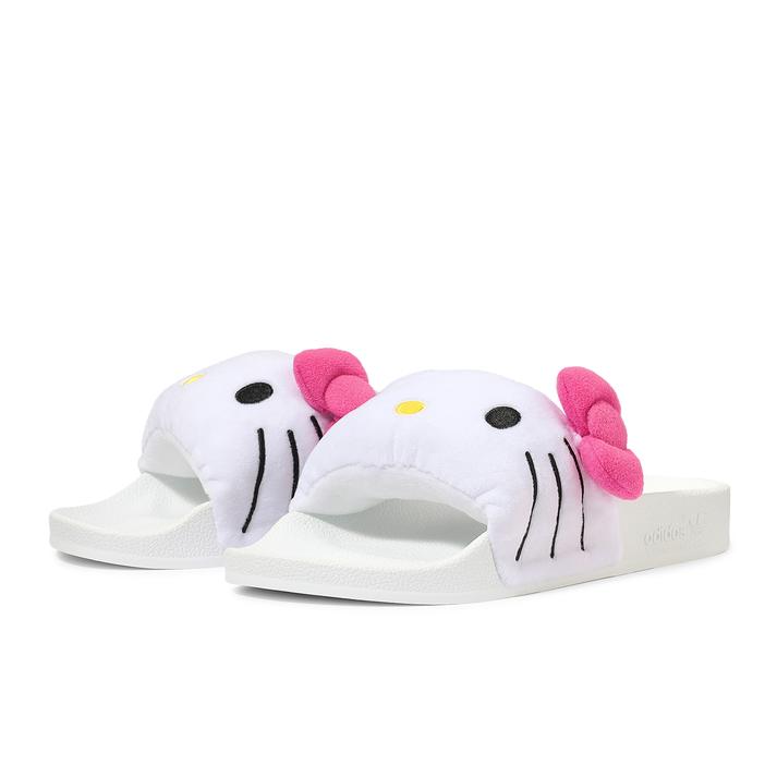 レディース 【ADIDAS】 アディダス ADILETTE HELLO KITTY アディレッタ ハローキティ IG8419 FTWR/CORE/PINK