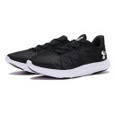 【UNDER ARMOUR】 アンダーアーマー M UA CHARGED SPEED SWIFT M チャージドスピードスウィフト 3026999 ABC-MART限定 001BLK/WHT/WHT