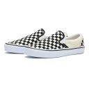 yVANSz @Y SLIP ON LITE Xb|Cg V98 LITE BLK/WHT CHK