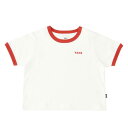 【VANS】 ヴァンズ W VANS Logo Ringer TEE ショートスリーブ 124R3011200 ABC-MART限定 RED 空紡糸を使用したドライタッチなリンガー半袖Tシャツリブ・刺繍のカラーを統一したPOPなデザイン。シルエットはコンパクトなクロップド丈。 サイズ目安はこちら 素材＝綿100％S＝着丈：45.5cm　身幅：45cm　肩幅：35cm　袖丈：16cmM＝着丈：47.5cm　身幅：48cm　肩幅：36cm　袖丈：17cm上記サイズ表は各部位の目安寸法となります。製品の仕上がり寸法ではございません。こちらの商品は商品不良を除く返品・交換はお受け致しかねます。商品を入れる袋が破損していた場合、代用（他メーカーを含）の袋を使用する場合がございます。商品保護を主としたものですので、どうかご了承下さい。 【ご購入前に必ずこちらをご確認ください。 】 [ABCMART][ABCmart][abcmart][ABCマート][abcマート][エービーシーマート][エービーシー][エービーシー マート]