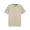 【PUMA】 プーマ M RUN FAVORITE HEATHER SS TEE ショートスリーブ 523683 85PUTTY HEATHER