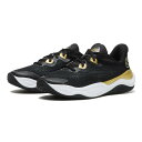 【UNDER ARMOUR】 アンダーアーマー M CURRY SPLASH 24 AP M カリースプラッシュ24 3027262 001BLK/WHT/MGD 3027262MICROG(マイクロG)：ラバー成分をフォームに配合することで、高い弾力性と耐久性を発揮する高反発クッションフォームステフィンカリーコレクションワイドモデル（2E相当）通気性に優れたメッシュアッパーにTPUオーバーレイを施することで、耐久性を向上し、更に必要な部分に耐摩耗性を付加成形されたテキスタイルのヒールとカラーで快適さを向上ハーフブーティーデザインで優れたフィット感、快適性、ロックダウンフィットを提供プラッシュフォームソックライナーで足元の快適さを高めるトラクションと耐久性を高めるフルラバーアウトソール使用 サイズ目安はこちら 【サイズ目安】(個人差がございますので、あくまでも目安とお考え下さい。)このシューズの作りは標準です。素材=合成繊維 【ご購入前に必ずこちらをご確認ください。 】 [ABCMART][ABCmart][abcmart][ABCマート][abcマート][エービーシーマート][エービーシー][エービーシー マート]