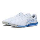 【ASICS】 アシックス CALCETTO WD 9 TF W カルチェットWD9 TF W 1113A038.101 WHITE/E BLUE 優れた安定性とクッション性を求めるフットサルプレーヤーにおすすめのワイドラストのトレーニングモデルです。E.V.A.ミッドソールがクッション性を高め、アッパーの前足部にはストレッチャブル人工皮革を採用することによって、やわらかい履き心地を提供します。（3E相当） サイズ目安はこちら サイズ規格＝WIDE【サイズ目安】(個人差がございますので、あくまでも目安とお考え下さい。)このシューズの作りは大きめです。素材=人工皮革（=合成皮革）・合成樹脂・ゴム 【ご購入前に必ずこちらをご確認ください。 】 [ABCMART][ABCmart][abcmart][ABCマート][abcマート][エービーシーマート][エービーシー][エービーシー マート]