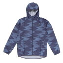 【ASICS】 アシックス M パッカブルグラフィックジャケット アウター 2011D013.401 サンダーブルー 不安定な天候に気を取られてはいけない。パッカブルグラフィックジャケットは、はっ水加工を施した軽量のグラフィック素材を使用し...