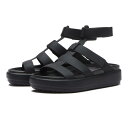 【crocs】 クロックス BROOKLYN LUXE GLADIATOR W ブルックリンラックスグラディエーター 209557-060 BLACK/BLACK 驚くほど快適な履き心地を実現するライトライドフォームのフットベッドソフトで柔軟性に優れたTPUアッパーを採用。初めて履いた瞬間から快適な履き心地を実現調整可能な面ファスナーを使用したアンクルストラップで脱ぎ履きがしやすい高さのあるスタイリッシュなウェッジソールライトライドは沈み込むような柔らかさで革新的な快適さ サイズ目安はこちら 【サイズ目安】(個人差がございますので、あくまでも目安とお考え下さい。)このシューズの作りは大きめです。素材=合成樹脂 【ご購入前に必ずこちらをご確認ください。 】 [ABCMART][ABCmart][abcmart][ABCマート][abcマート][エービーシーマート][エービーシー][エービーシー マート]