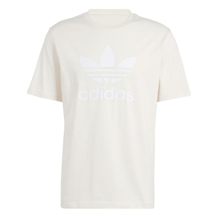 【adidas】 アディダス M TREFOIL TEE ショートスリーブ IU2367 WONDERWHITE 【ご注意】こちらの商品は弊社実店舗からも集約(入荷)するため、「靴箱の破損、色あせ、プライス貼付、剥がし跡」「靴箱内の包装用紙破れ、商品タグなどが無い状態」「履きジワやボンドの付着、若干のシミ、汚れ」が生じる場合がございます。また、正規の靴箱が著しく破損している状態時には代替の靴箱を使用する場合もございます。尚、弊社実店舗から集約しました商品は検品を行って販売可能な商品をご案内致しております。その為、商品の状態の指定はできませんので予めご了承下さい。※こちらの商品につきましては下記ご利用ガイドをご確認下さい。■ご利用ガイド 生まれ変わったクラシックアイテム。このアディダスTシャツは、カジュアルスタイルにコンテンポラリーなひねりを加えてアップデート。正面に、スポーツブランドの証しとなるアイコニックなトレフォイルロゴをスクリーンプリントしている。デイリーウェアにぴったりな、ソフトなコットン素材を用いたクラシックなフィット感のエフォートレスなルックスだから、どんなコーディネートにも欠かせない。 サイズ目安はこちら サイズ目安はこちらXS=胸囲:95cm うしろ着丈:68cm 袖丈:23cmS=胸囲:98cm うしろ着丈:69cm 袖丈:23cmM=胸囲:103cm うしろ着丈:70cm 袖丈:24cmL=胸囲:105cm うしろ着丈:70cm 袖丈:24cmXL=胸囲:110cm うしろ着丈:71cm 袖丈:25cm2XL=胸囲:116cm うしろ着丈:73cm 袖丈:26cm上記サイズ表は各部位の目安寸法となります。製品の仕上がり寸法ではございません。タグ表記サイズとは異なりますのでご注意ください。こちらの商品は商品不良を除く返品・交換はお受け致しかねます。商品を入れる袋が破損していた場合、代用（他メーカーを含）の袋を使用する場合がございます。商品保護を主としたものですので、どうかご了承下さい。素材=コットン（=綿）・綿100% 【ご購入前に必ずこちらをご確認ください。 】 [ABCMART][ABCmart][abcmart][ABCマート][abcマート][エービーシーマート][エービーシー][エービーシー マート][バーゲン]