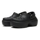 【crocs】 クロックス STOMP CLOG ストンプクロッグ 209347-001 Black