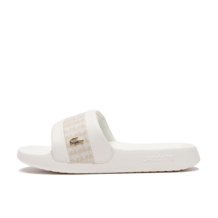 レディース 【LACOSTE】 ラコステ SERVE SLIDE HYB AS1241CFA 47CFA0009 ABC-MART限定 OT6 O WHT/L TAN 2