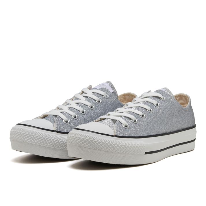 レディース 【CONVERSE】 コンバース AS PLTS GLITTER OX オールスター PLTS グリッター OX 31312880 ABC-MART限定 *SILVER