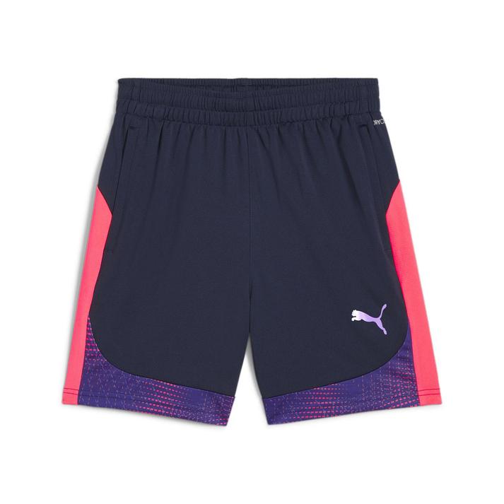 【PUMA ウェア】 プーマウェア M INDIVIDUALFINAL SHORTS JR ショートパンツ 659861 01CLUB NAVY サッカー用トレーニングウェアindividualFINALのコレクションに登場するショーツ。独自の吸水速乾機能dryCELLテクノロジーを使用し、トレーニング中も素早く汗を吸収し快適な着心地をサポートします。レギュラーフィット、ドローコード、ジップポケット付きのアイテム。同コレクションのトップスと合わせてセットアップコーデも可能です。 サイズ目安はこちら PUMA ボーイズ (アジアサイズ）目安素材=ポリエステル・本体) ジャガード: ポリエステル (リサイクル) 100% 横切替) ジャガード: ポリエステル (リサイクル) 100% ポケット袋) トリコット: ポリエステル (リサイクル) 100%上記サイズ表は各部位の目安寸法となります。製品の仕上がり寸法ではございません。こちらの商品は商品不良を除く返品・交換はお受け致しかねます。商品を入れる袋が破損していた場合、代用（他メーカーを含）の袋を使用する場合がございます。商品保護を主としたものですので、どうかご了承下さい。 【ご購入前に必ずこちらをご確認ください。 】 [ABCMART][ABCmart][abcmart][ABCマート][abcマート][エービーシーマート][エービーシー][エービーシー マート]