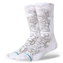 【STANCE SOCKS】 スタンス ソックス DJ TROOPER CREW ソックス A556D24DJT#WHT