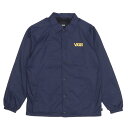 【VANS】 ヴァンズ LOGO COACH JACKET アウター VN000P634Q3 ABC-MART限定