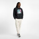 【New Balance】 ニューバランス M S.O グラフィックフーディ スウェット MT51736BK(4)