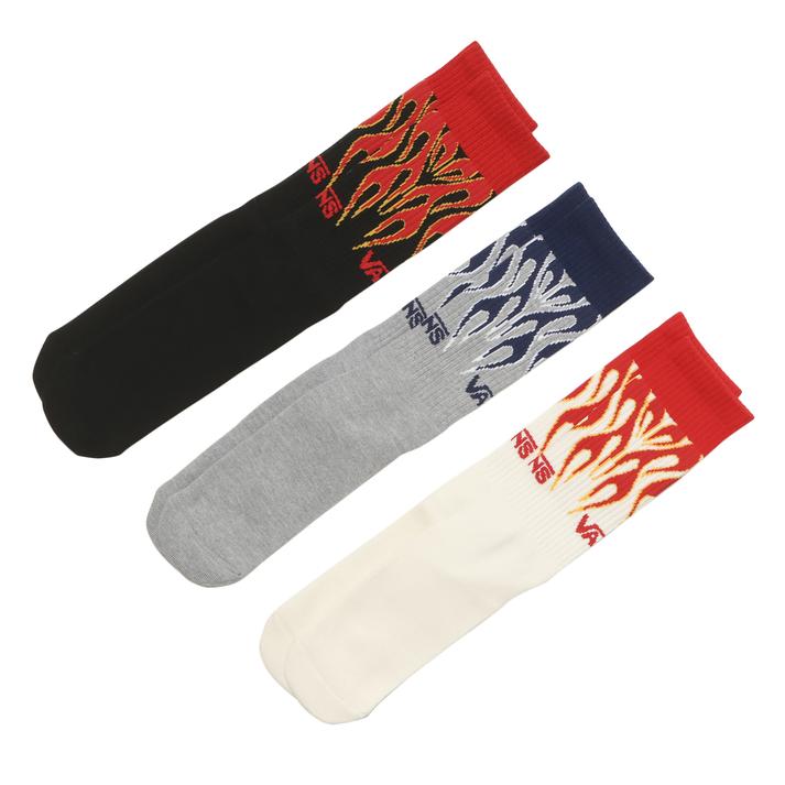 【VANS】 ヴァンズ Frame Pile Crew 3P SKS ソックス 125K7210700