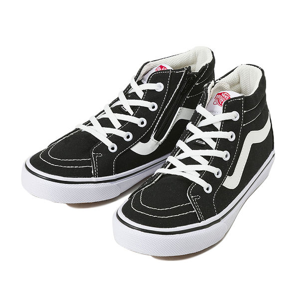 キッズ 【VANS】 ヴァンズ SK8-HI スケートハイ V38CJ　BLACK/BLACK