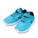 キッズ 【NIKE】 ナイキ NIKE FREE RN (PS) フリー ラン PSV 833995-400 16SU 400GBLU/BK WT