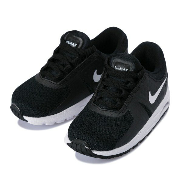 キッズ NIKE(ナイキ) 12-16AIRMAX ZERO ESSENTIAL TD ナイキ エア マックス ゼロ エッセンシャル TD 881227-001 002BK/WT