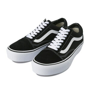 【VANS】 ヴァンズ OLD SKOOL PLATFORM オールドスクール プラットフォーム VN0A3B3UY28 BLACK/WHITE