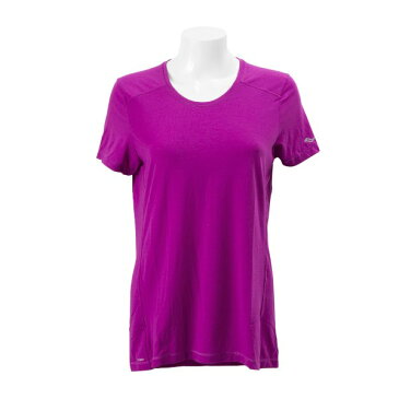 【SAUCONYアパレル】 サッカニーアパレル W FREEDOM SHORT SLEEVE ランニング Tシャツ SAW800023-VA　VIOLA