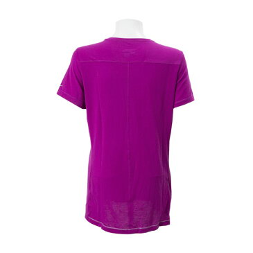 【SAUCONYアパレル】 サッカニーアパレル W FREEDOM SHORT SLEEVE ランニング Tシャツ SAW800023-VA　VIOLA