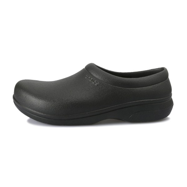 【crocs】 クロックス on the clock work slip-on オンザクロックワークスリッポン 205073-001　black