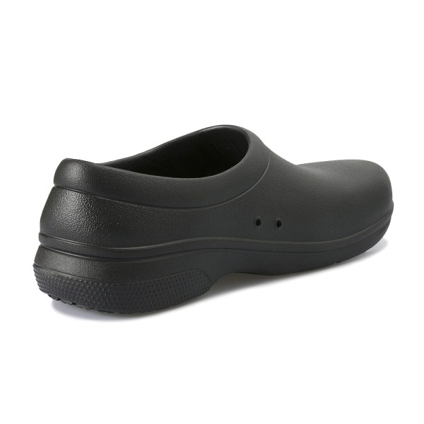 【crocs】 クロックス on the clock work slip-on オンザクロックワークスリッポン 205073-001　black