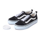 キッズ 【VANS】 OLD SKOOL ヴァンズ オールドスクール V36 CK BLACK