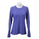 レディース 【SAUCONYアパレル】 サッカニー W FREEDOM LONG SLEEVE CREW SAW800017-VS　VIOLET STORM