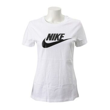 【NIKE ウェア】 ナイキウェア W ESS アイコン フューチュラ S/S Tシャツ BV6170-100 100WHITE/BLACK