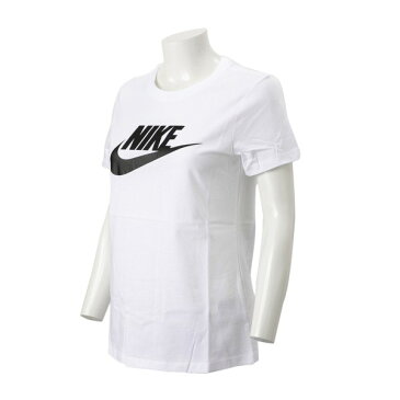 【NIKE ウェア】 ナイキウェア W ESS アイコン フューチュラ S/S Tシャツ BV6170-100 100WHITE/BLACK