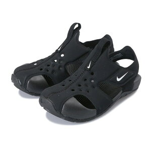 キッズ 【NIKE】 ナイキ SUNRAY PROTECT 2 (PS) 17-22 サンレイ プロテクト 2 PS 943826-001 001BLACK/WHITE