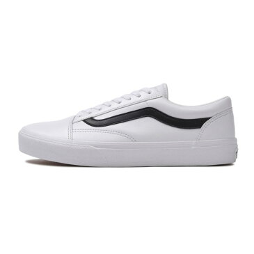 【VANS】OLD SKOOL DX LEA ヴァンズ オールドスクール DX レザー V36L+ 18HO　WHITE