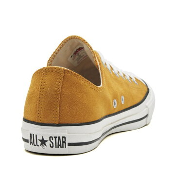 【CONVERSE】 コンバース SUEDE ALL STAR OX スエード オールスター オックス 32853469 ABC-MART限定　*MUSTARD