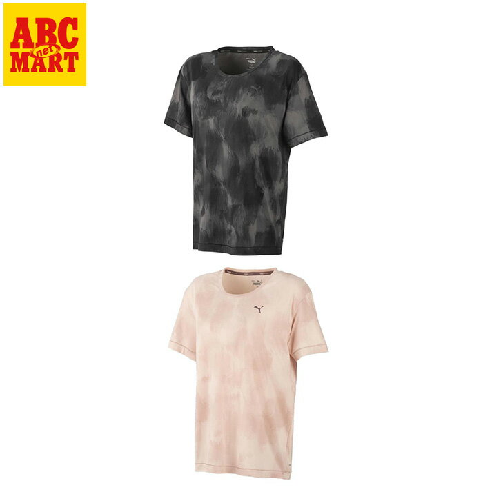 レディース 【PUMA】 プーマ W STUDIO AOP TREND TEE ショートスリーブ 522623