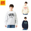 【VANS】 ヴァンズ M UNIV.LOGO C SWT スウェットクルー 124K1042300 ABC-MART限定