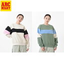 【VANS】 ヴァンズ color scheme logo sweat スウェットクルー 124K3040500 ABC-MART限定