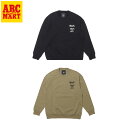 【VANS】 ヴァンズ BOLIN FLEECE CREW クルースウェット VN000KDQBLK ABC-MART限定